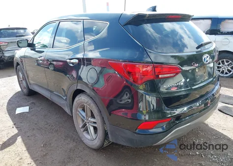 2017 Hyundai Santa Fe Sport 2.4L from USA, damaged, VIN 5NMZT3LB9HH009868